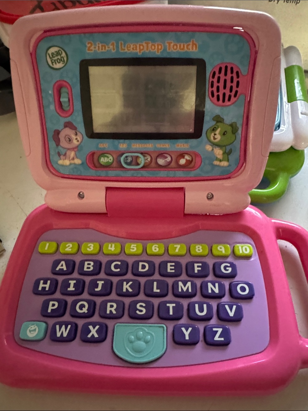 LeapFrog 2-in-1 LeapTop Touch Educational Laptop - Pink